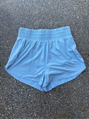 Light blue Talulah Athletic Shorts - Comfortable Everyday Activewear